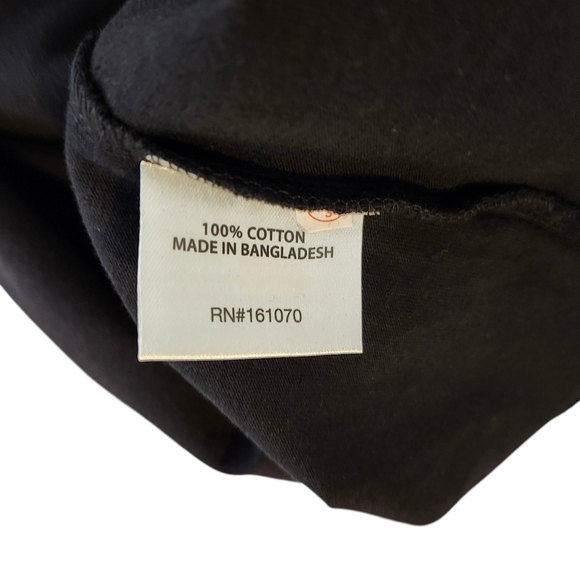 Men’s Graphic T-Shirt – Black – 100% Cotton – Bear Design - Picture 6 of 6